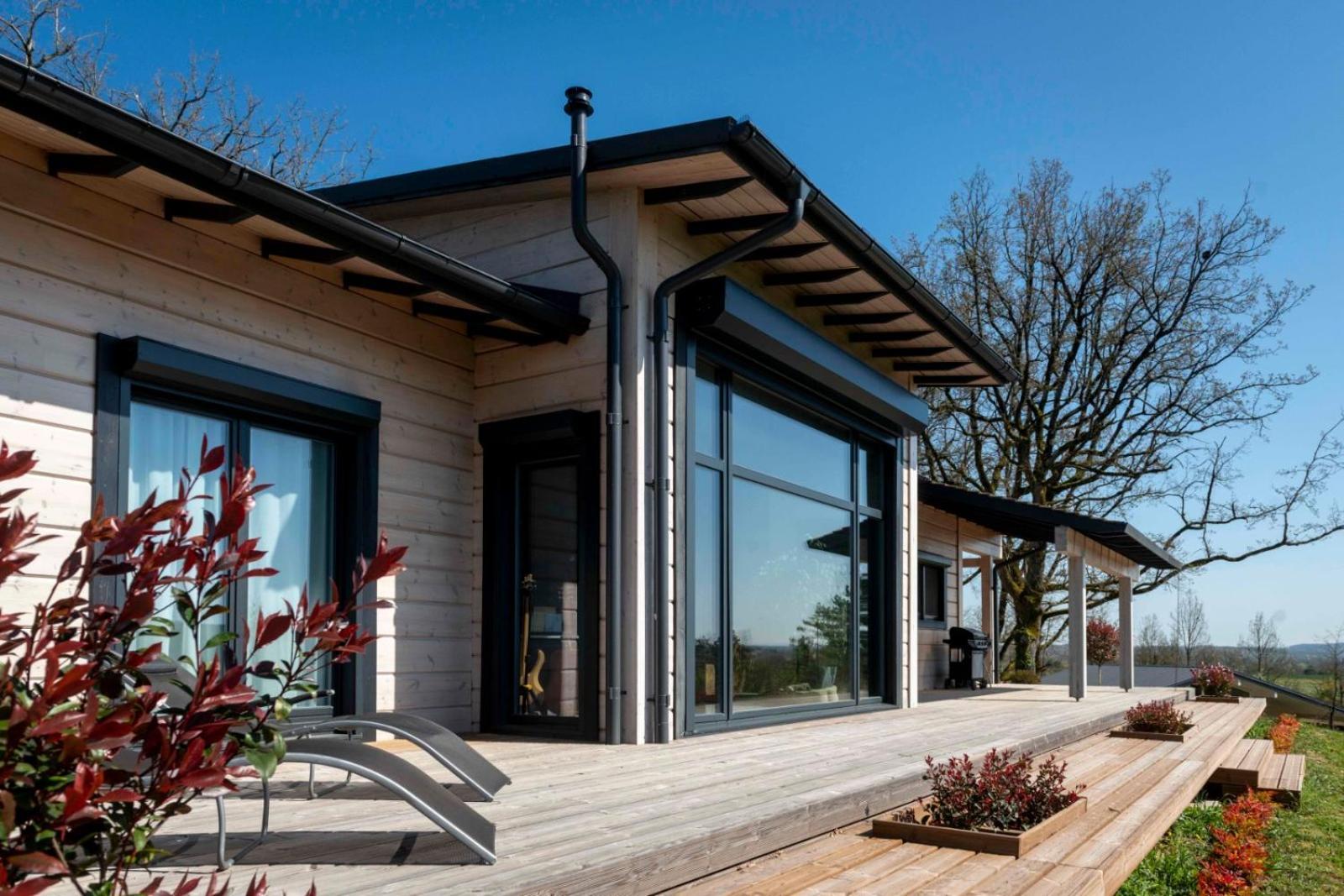 Maison Ecologique De Qualite Superieure Monflanquin Exterior foto